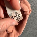 The North Face  Long Sleeve T Shirt Womens XS Peach Crewneck Logo Sleeve Graphic Photo 8