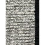 Gray Batwing Crop Top Sweater Red Black Stripes Chic Style Comfortable Versatile Size undefined Photo 8