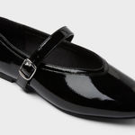 A New Day New In Box  Elena Black Mary Jane Flats Sz 7.5 Photo 0