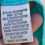 Pink Owl  apparel Womens size medium sleeveless sailboat print teal dress Photo 11