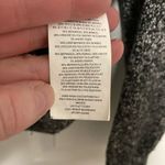 Michael Kors Michael Black Marbled Zipper Detail Merino Wool Blend Sweater Photo 3