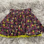 Forever 21 Boutique Floral Mini Skirt Medium M Photo 4