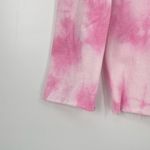 POL Women's Pink All Over Tie-dye Scoop Neck Long Sleeve Top Size Small Photo 4