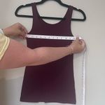 A New Day Maroon Tank Top Photo 4