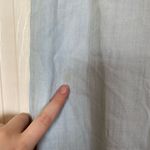 Anthropologie Cloth & Stone Breezy Pants Tencel Pull On Wide Leg Chambray Size S Photo 5