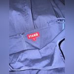 STAUD NWOT  DENA drop waist Navy Blue Midi Dress sz 8 Photo 6