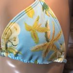 Candie's Blue Floral 2 Piece Triangle Bikini S/M Photo 4