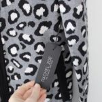 Rachel Zoe Leopard Mock Neck Cardigan Sweater NWT Photo 8