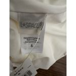 l*space L* Phoebe Classic One Shoulder Rib Cream One Piece Swimsuit Size 6 NWT Photo 11
