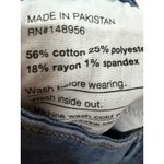 Sonoma  Skinny Distressed Knee Jeans Denim Size 14 Minimal Stretch Fit Med Wash Photo 8