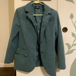 Cider  Women's Teal Corduroy Blazer Photo 0
