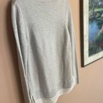 Hilary Radley  Light Gray Women's Sweater Photo 3