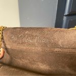•Paloma Picasso petite suede purse• Brown Photo 4