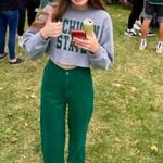 Jerzees MSU Michigan state cropped sweatshirt  Photo 2