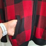 Torrid Sz 3 Red and Black Checkered Cardigan Jacket NWOT Photo 6