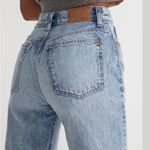 Madewell The Petite 90’s Straight Jeans in Mercer Wash + Rigid size 29 P Photo 10