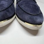 Cole Haan  Loafers Womens 8.5B Navy Blue Suede Grand Ambition Troy Slip On Shoes Photo 2