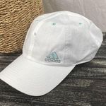Adidas  Women's White Embroidered Logo Baseball Hat NEW OS Photo 0
