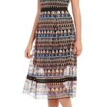 Antonio Melani Size 0 geometric midi dress Photo 1