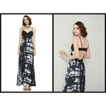 BCBGMAXAZRIA 💕 Bralette Cutout Tie-Dye Maxi Dress Photo 1