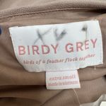 Birdy Grey NEW Kira Bridesmaid Dress With Slit In Chiffon Taupe size XS $105 Photo 4