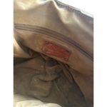 Patricia Nash Tan Saddle Tooled Leather Floral Embossed Crossbody Bag Photo 6