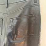 Aritzia (Wilfred) Black Pleather Pant Size 8 Photo 4
