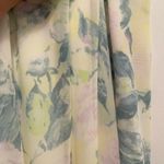 Lulu's Pastel Floral Maxi Dress with Slit Pink Size L Photo 7