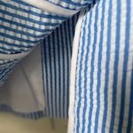 Tailor NY Blue White Seersucker Blazer Size 6 NWT Seashell Buttons Preppy Photo 5