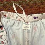 FRENCH EIFFEL TOWER MOULIN ROUGE POODLE PRINT PAJAMA PANTS Pink Size L Photo 2