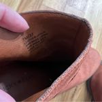 Lucky Brand Brown Leather Block Heel Ankle Boots Size 7M Photo 10