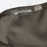 Pretty Little Thing 🍁 Black Wide-Leg Jumpsuit Photo 6