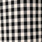 Vintage Gingham Print Front Pockets Blazer Jacket Black Size 14 Photo 4