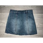 Refuge Denim Button Down Skirt Photo 2