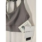 Beyond Yoga NWT POWERBEYOND™ Strive Long Line Bra in Iron Grey sz. S Photo 2
