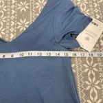 Athleta NWT  Essence‎ Support Top Dusty Blue Built In Bra Workout Size Small Photo 9
