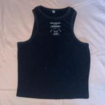 High Neck Tank Black Size M Photo 0