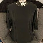Jordan NEW YORK Black 100% Silk 3/4 Silk Blouse Size 9/10 Photo 0