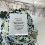 Equipment NEW  Shorts Womens Small Lewis Floral Silk Blue Multi Lightweight Photo 5