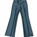 Antonio Melani Trousers Pants Size 2 Navy Metallic Flair Leg Antonio Fit NWT Photo 3
