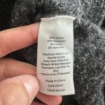 Haven Well Within Sweater Dress Womens XS Hooded Lounge Stretch Rib Knit Midi Gray Photo 5