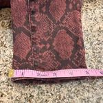 One Teaspoon Red Python Snake Print Skinny Jeans Size 26 AU/ 4 US NWT Sold Out Photo 5