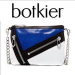 Botkier Cruz Blue White Colorblock Crossbody Photo 1