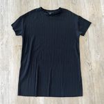 Forever 21 Womens Black Oversize Tshirt Dress - M Photo 0