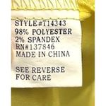 Roommates Womens Blouse M Yellow Bell Sleeve Crew Neck Casual Top Photo 10