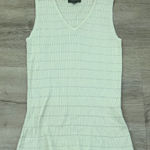 Vintage White Sleeveless Sweater Photo 0