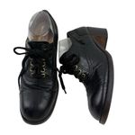 *Vintage 70's Chunky Oxford Heeled Shoes Womens 9 Photo 2