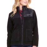 Vineyard Vines  Black Fleece Quilted top Full Zip Jacket‎ Size XS Photo 1