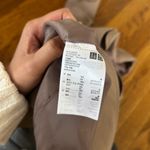 Uniqlo Tan Blazer Jacket Button Photo 1