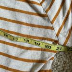 Lucky Brand  cute striped linen blend T-shirt Photo 7